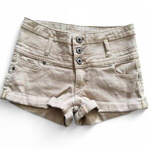 Blue Asphalt Khaki Cuffed Women's Shorts Size 5